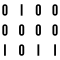 Binary Data Numbers