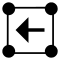 Back Left Point Arrow Boxed Edit