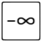 Ematical Infinity Sign Minus