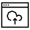 Cloud Upload Arrow