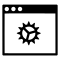 Window Settings Gear Configure