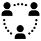 Triangle Of Persons Connections