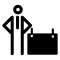 Person With Calendar Inside A Circle