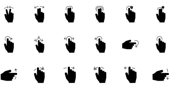 Touch Gestures