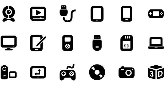 Multimedia Icons