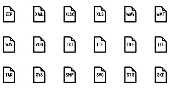 Bazza Ul File Types