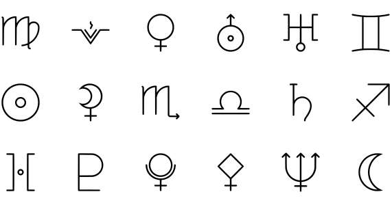 Astrology Icons