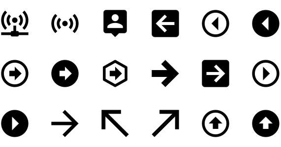 Material design icons 1