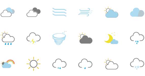 Weather simple icon