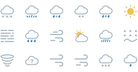 Weather icon component