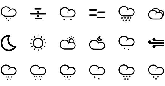 Weather icon 1