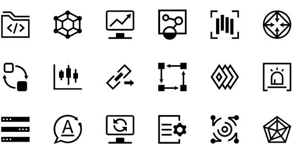 System integration data class statistics display icon