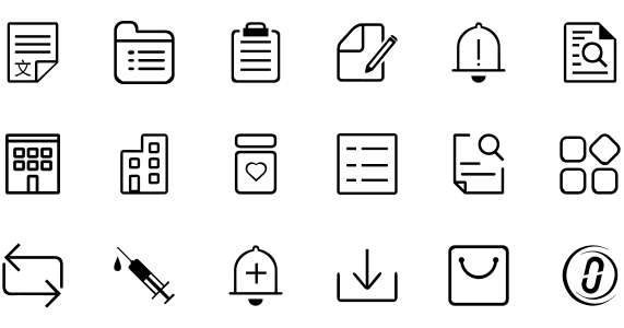 Smart icon library