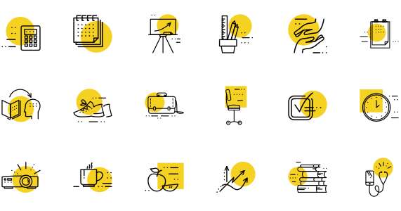 Simple linear education icon