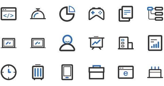 Simple business icon 1