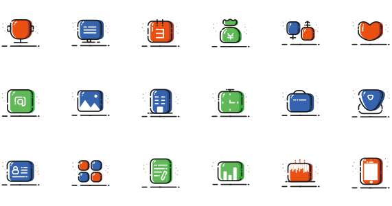 Resume icon library mbe style