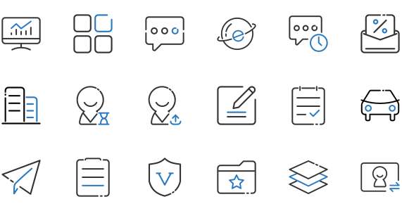 Recruitment icon library