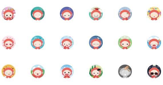 Original hand painted icon quot 20 consecutive shots of cute baby quot