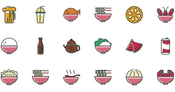 Old antique noodle restaurant