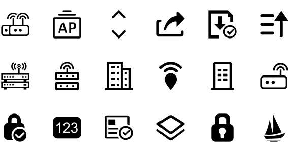 Network device system icon