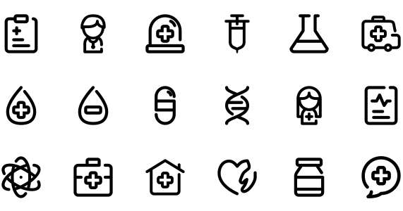 Medical theme icon