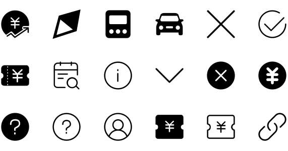 Loan king icon library
