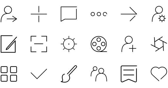 LinkArt Artwork Linear icon