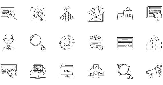 Linear icon search related