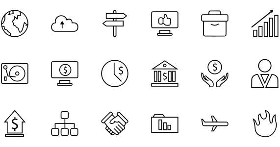 Business Money Icons