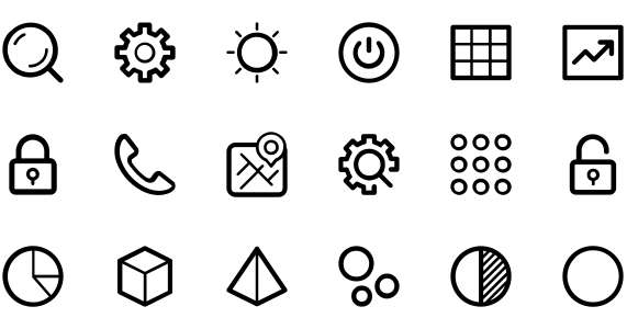 Linear environment icon