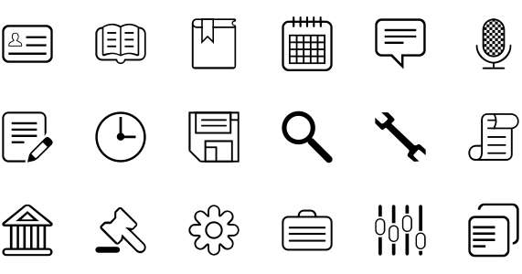 Line drawing icon 1