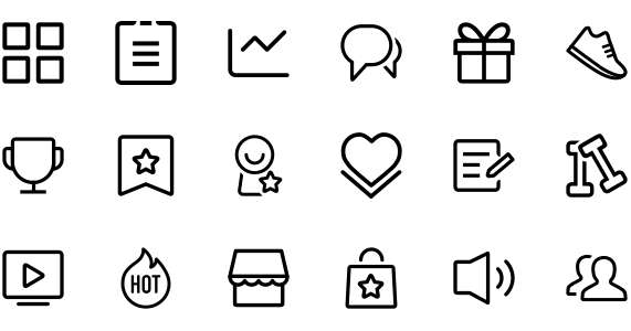 Life circle application icon