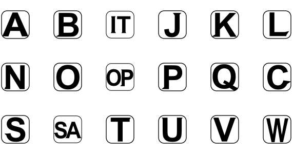 Letter icon