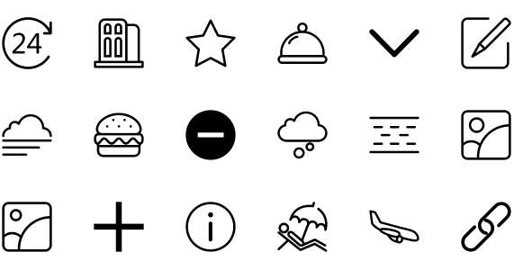 Initial icon library