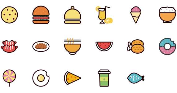 Iconfont contest food