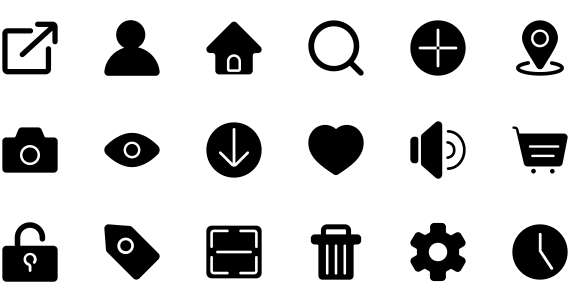 Icon fill
