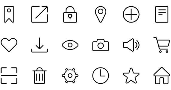Icon 1 line