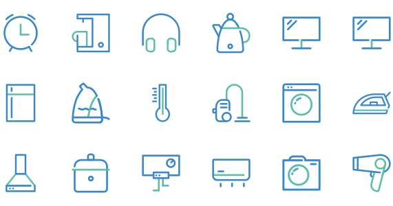 Home appliances icon