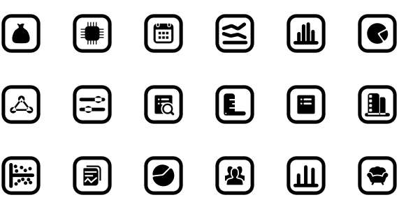 Heat metering cloud platform icon