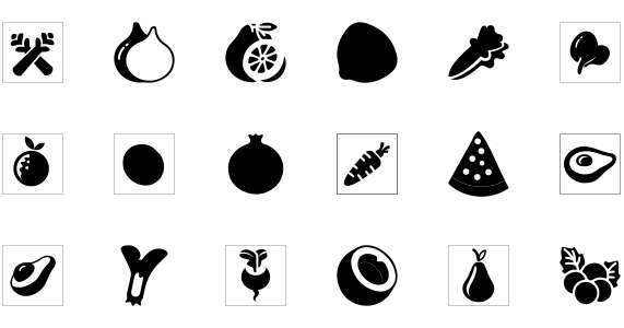Fruit and vegetable