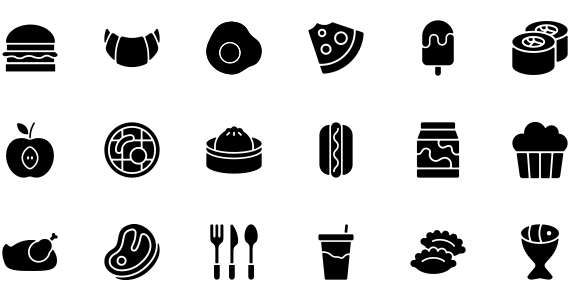 Food restaurant icon