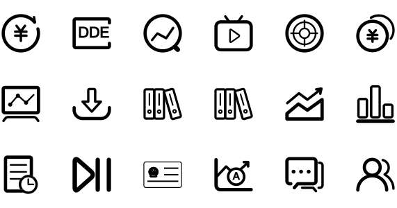 Financial class icon