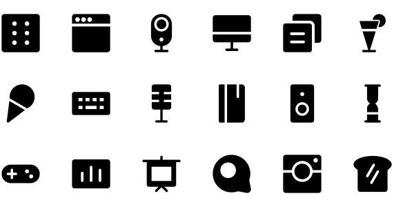 Fill icon combination