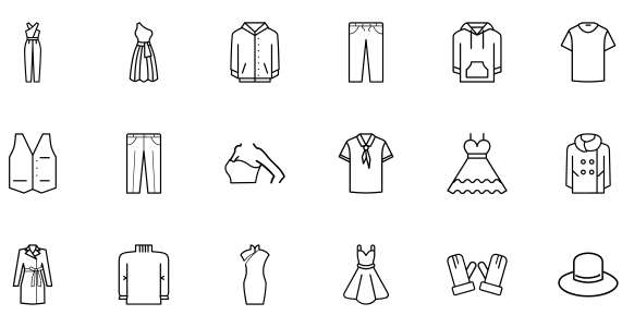 Clothing small icon