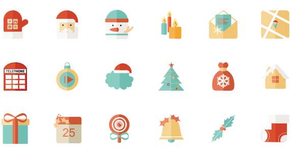 Christmas theme icon