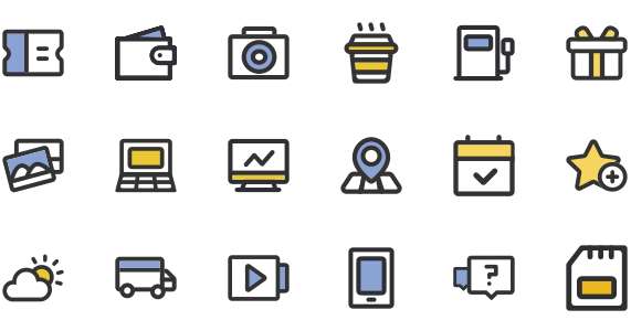 Business bicolor icon