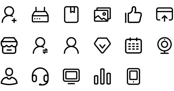 Bss system icon library