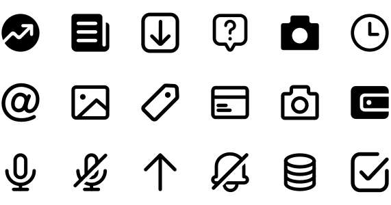 Bitkan white version iconfont