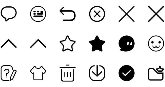 Bilibili monochrome icon