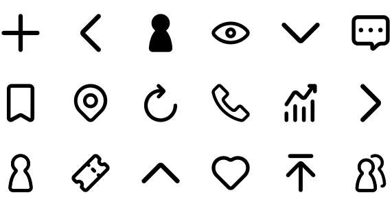 Basic linear icon